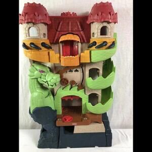 Fisher Price Imaginext DRAGON WORLD  Fortress Castle Playset, Lights, Sounds VG